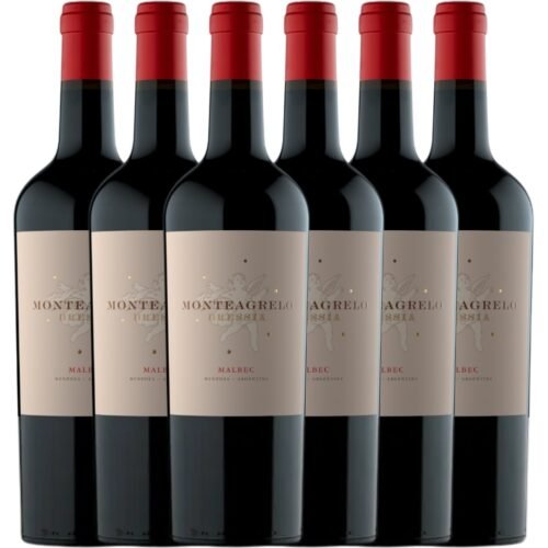 Vino Monteagrelo Malbec x6 unidades