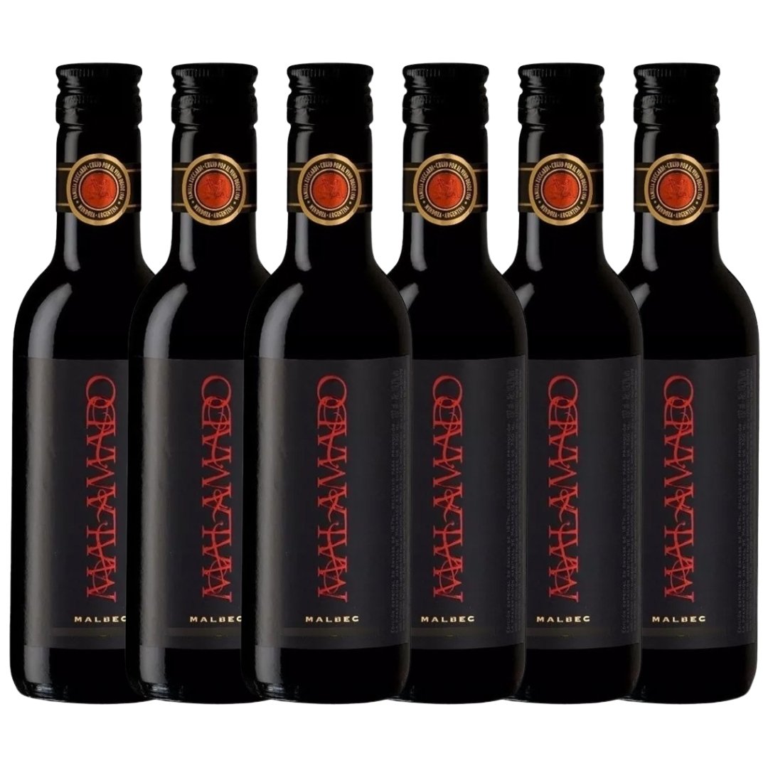 Pack Zuccardi Malamado Malbec Mini 187ml x6