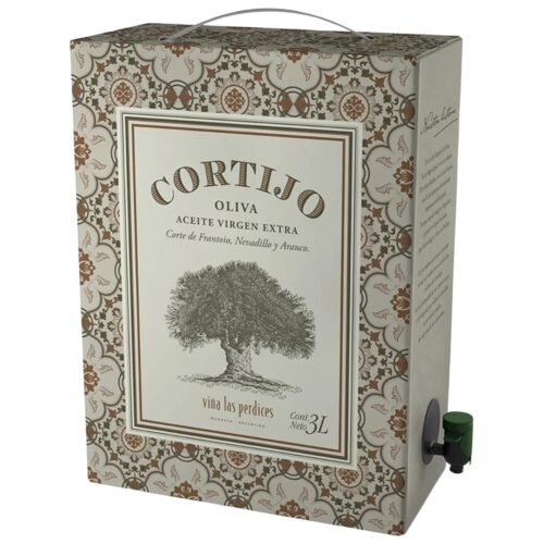 Bag in Box Aceite de Oliva Cortijo Virgen Extra 3 Litros