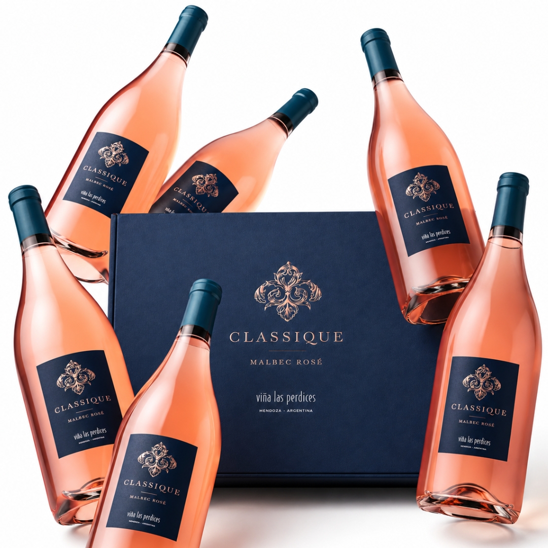 Caja Las Perdices Exploración Rosé Classique Malbec x6