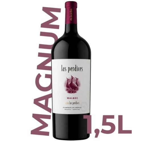perdices varietal malbec magnum botella 1,5 litros
