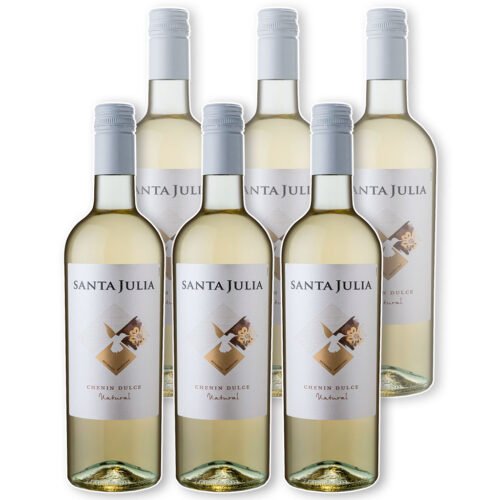 Vino Santa Julia Chenin Dulce Natural Bodega Santa Julia x 6