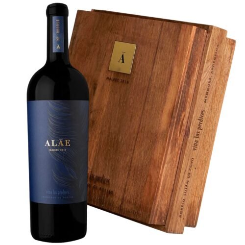 Cofre Vino Alae Malbec Las Perdices x3 unidades