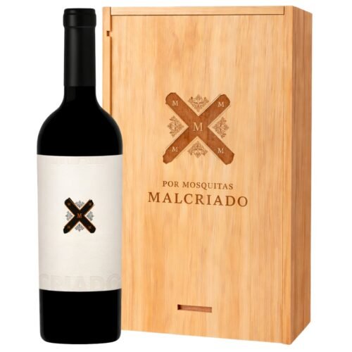 Estuche Vino Malcriado Malbec Mosquita Muerta x3 unidades