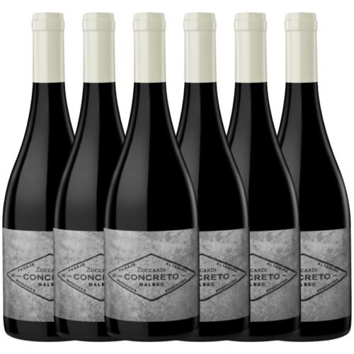 Vino Concreto Malbec Altamira x6 unidades