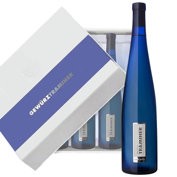 Estuche Vino Gerwürztraminer Exploración x4 unidades