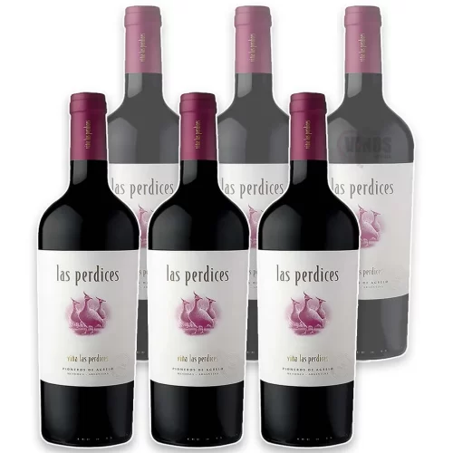 vino las perdices varietal malbec bodega las perdices x 6 unidades