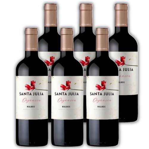 Vino Santa Julia Organica Malbec Bodega Santa Julia x 6