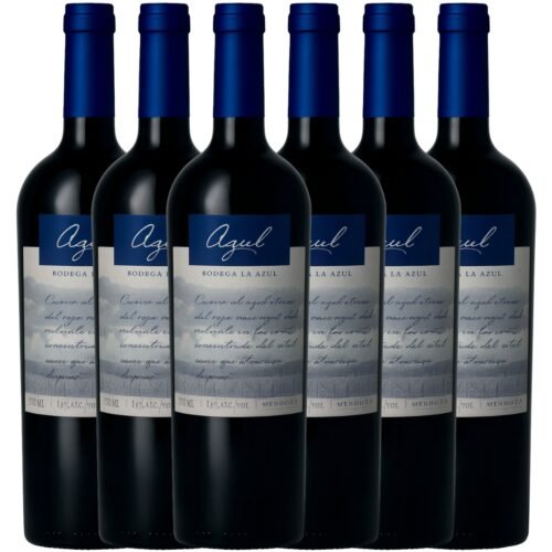 Vino Azul Malbec x6 unidades