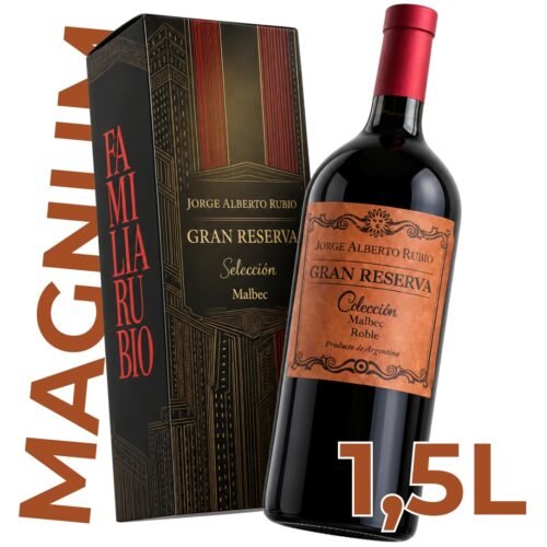 Estuche Jorge Rubio Gran Reserva Bicentenario Malbec Magnum 1.5 Litros | Colección