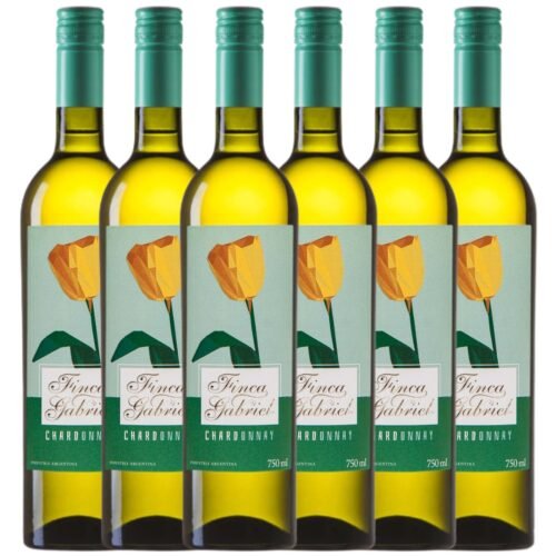 Vino Chardonnay Finca Gabriel x6 unidades