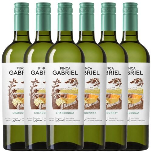 Vino Finca Gabriel Chardonnay Dulce Natural 750ml | 6 unidades