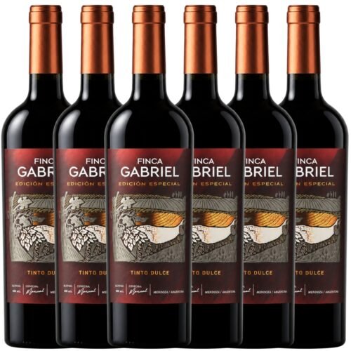 Vino Finca Gabriel Edición Especial Tinto Dulce 750ml | 6 unidades