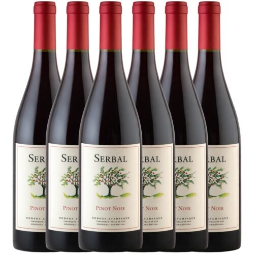 Vino Pinot Noir Serbal x6 unidades