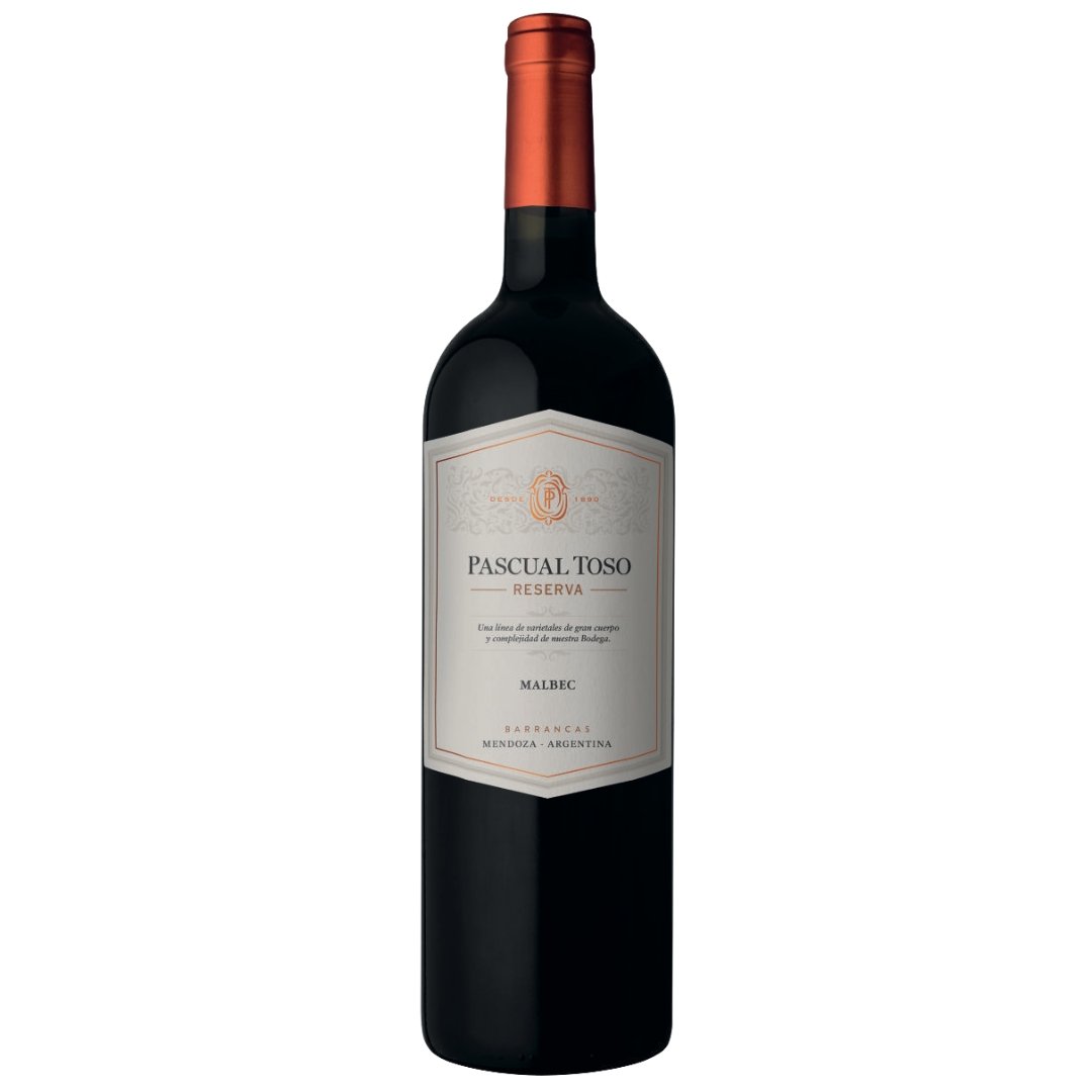Vino Pascual Toso Reserva Malbec 750ml