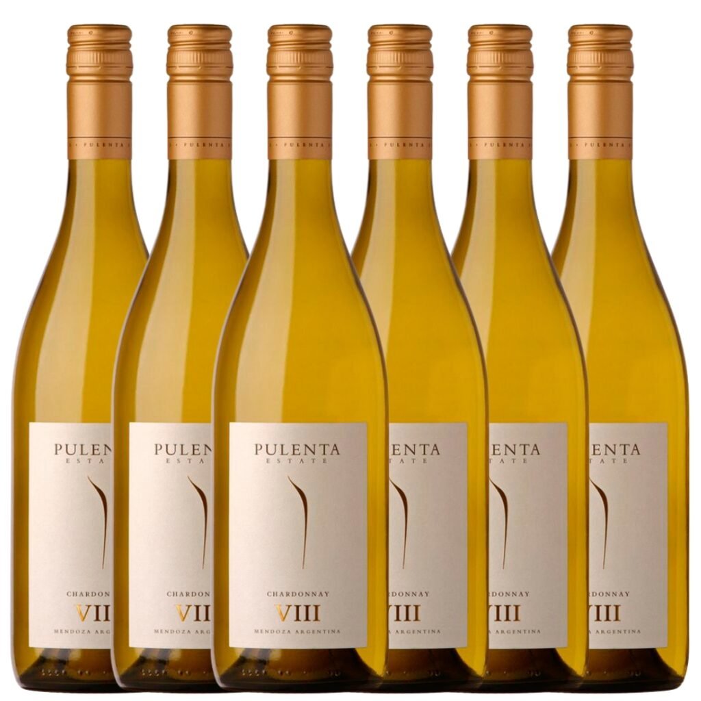 Vino Pulenta Estate Chardonnay x6 unidades