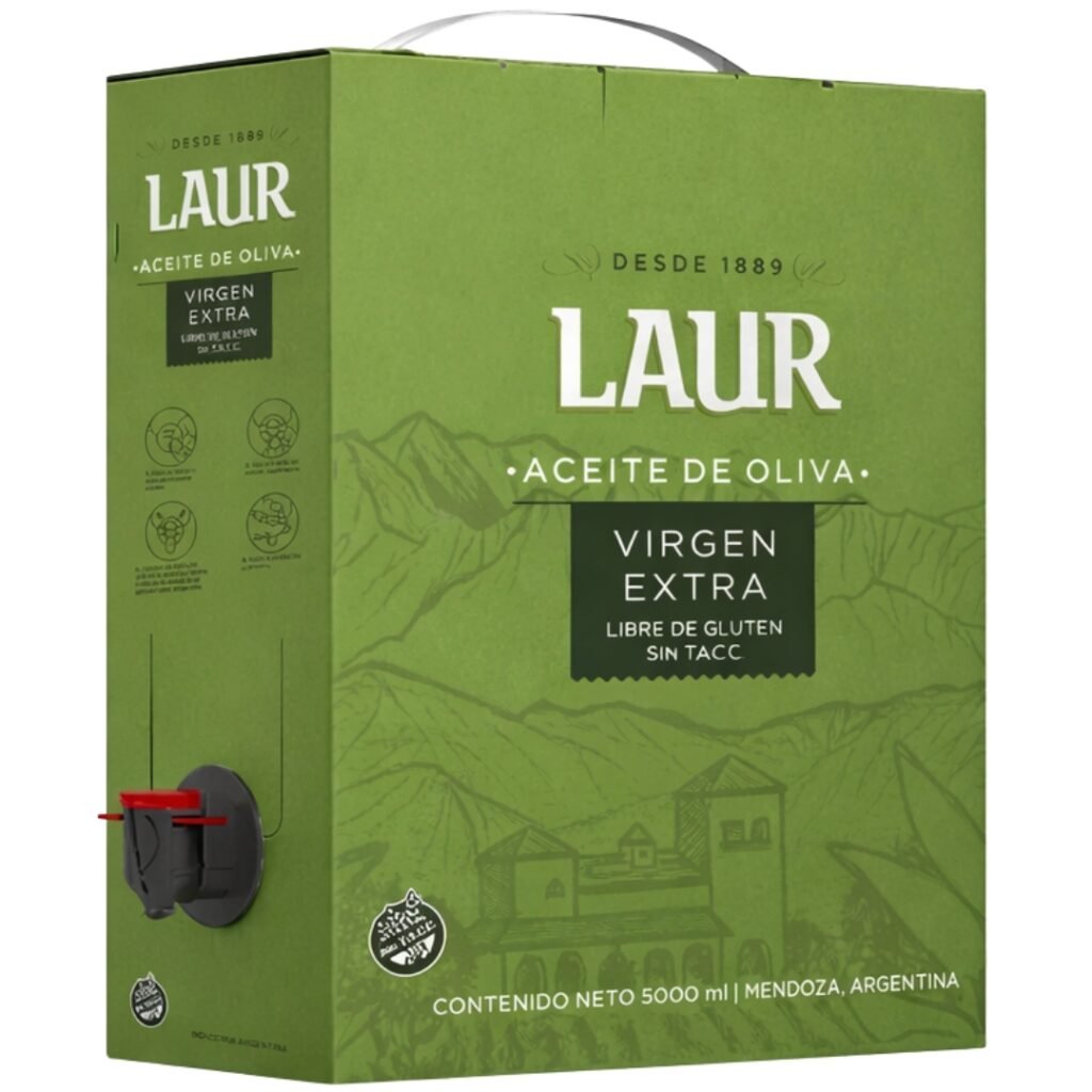 Bag in Box Aceite de Oliva Laur 5 Litros