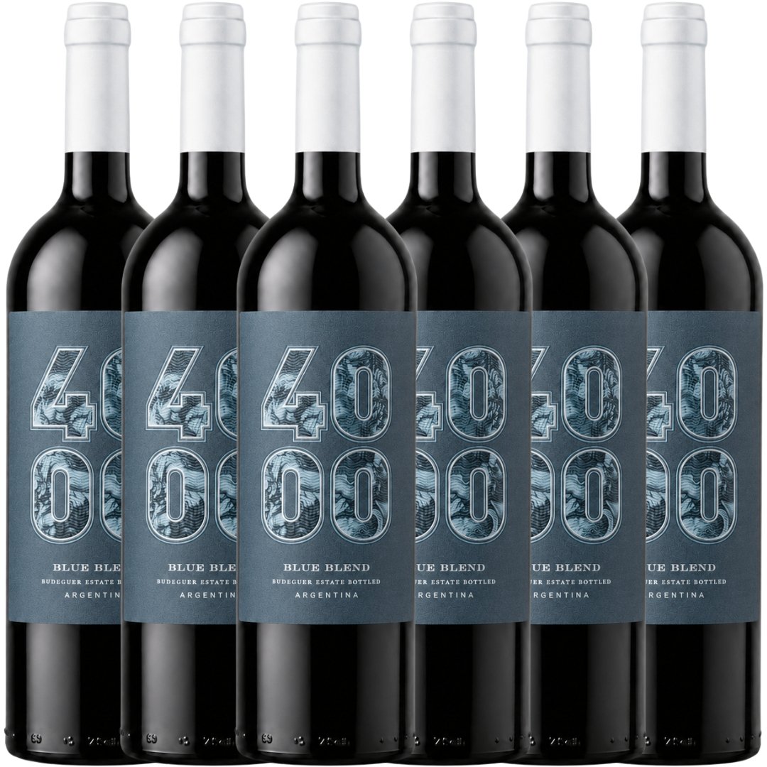 Caja Budeguer 4000 Reserva Blue Blend x6