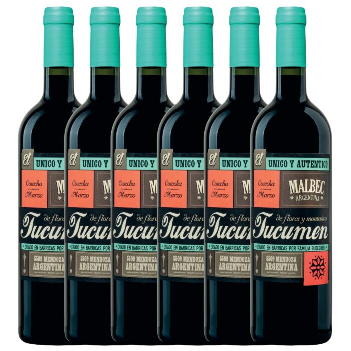 Vino Tucumen Malbec Reserva x 6 unidades