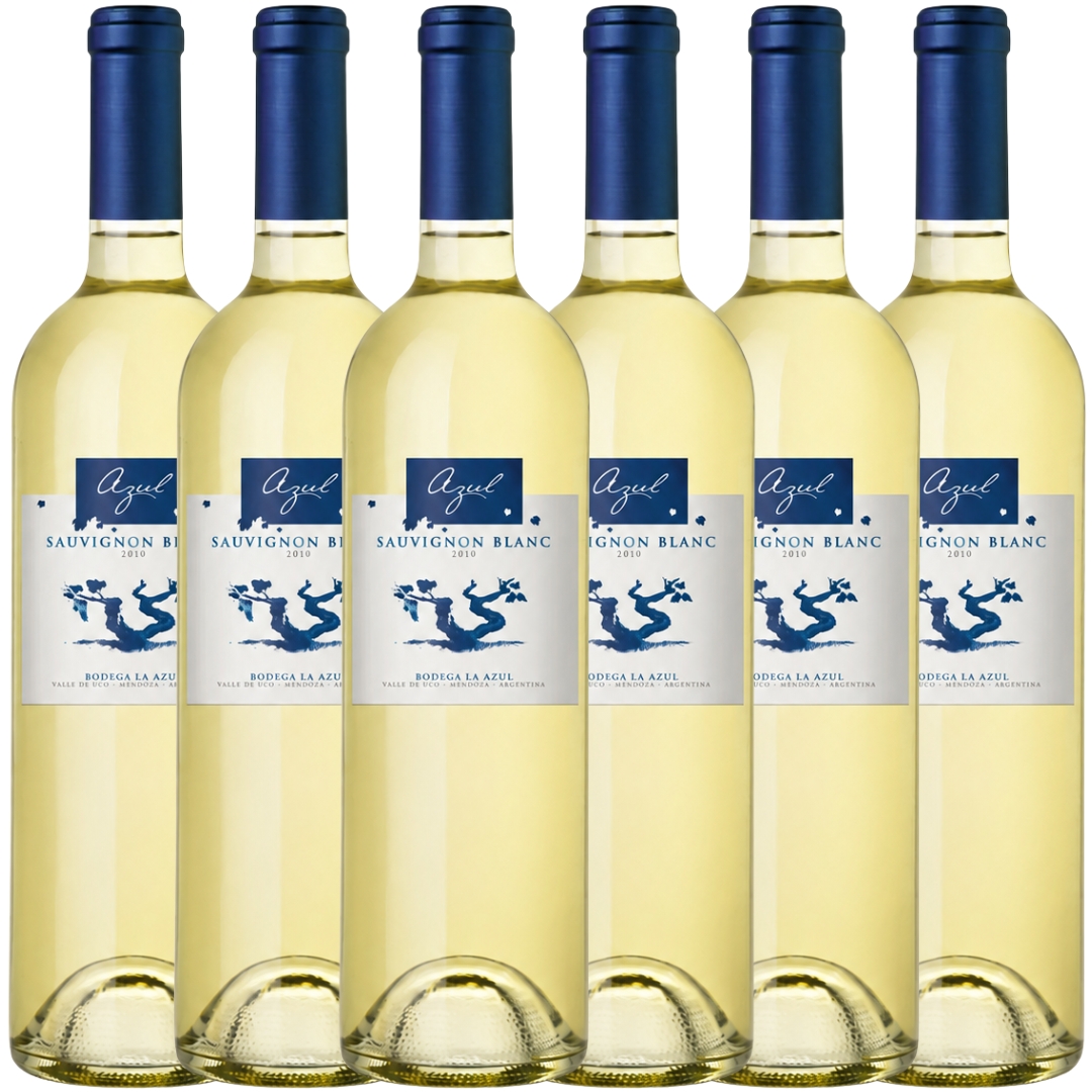 Caja x6 La Azul Sauvignon Blanc 750ml