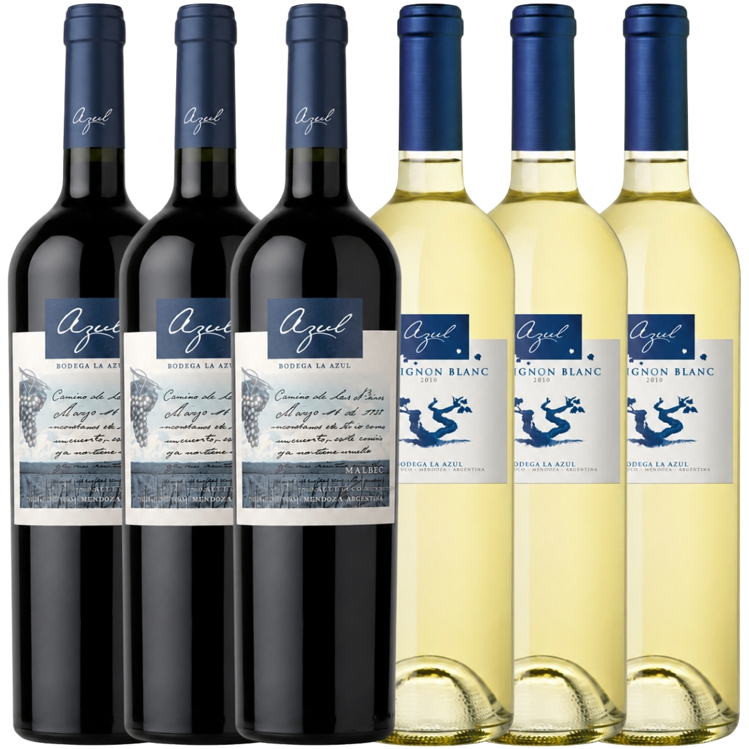 Mix La Azul Clásico x6 Malbec & Sauvignon Blanc