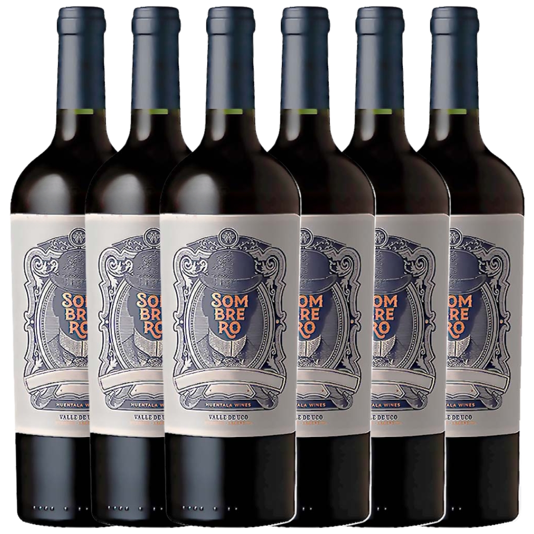 Vino Cabernet Sauvignon Sombrero x6 unidades