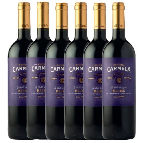 Vino Carmela Reserva Malbec Durigutti x 6 unidades