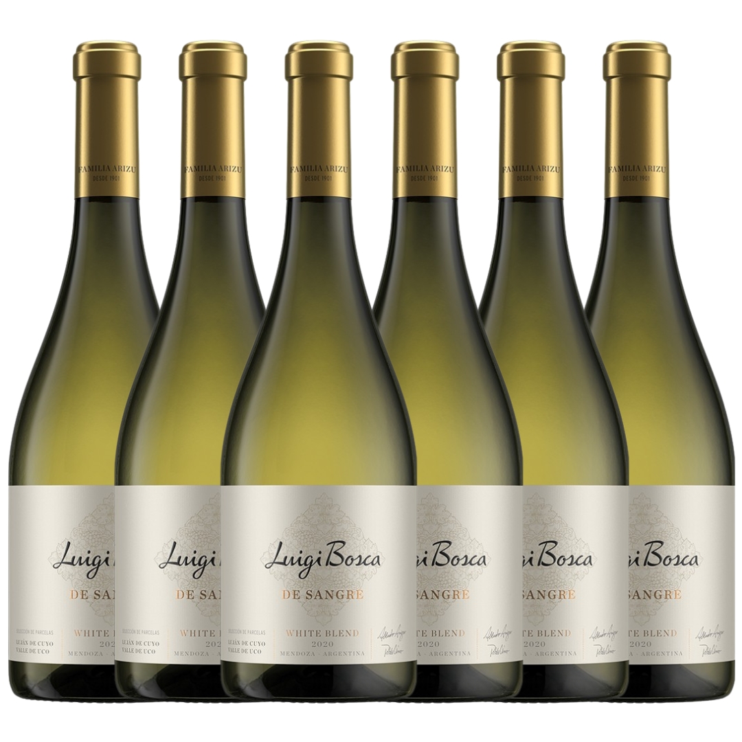 Vino White Blend De Sangre Luigi Bosca x6 unidades