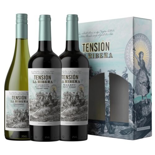 Estuche Mix Vino Tension la Ribera