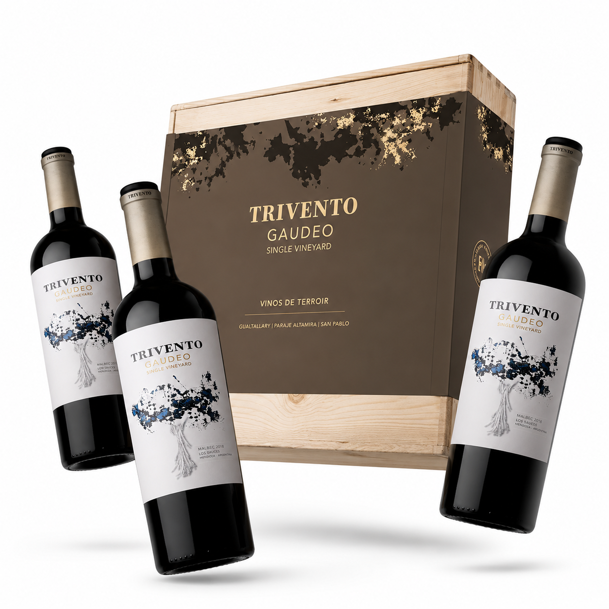 Trivento Gaudeo Malbec Altamira x 3 unidades