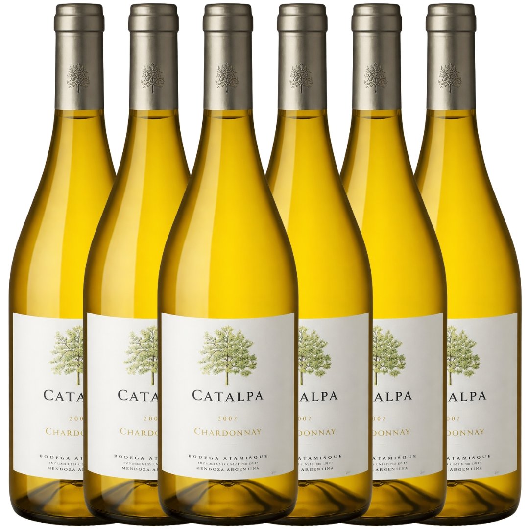 Vino Catalpa Chardonnay x6 unidades