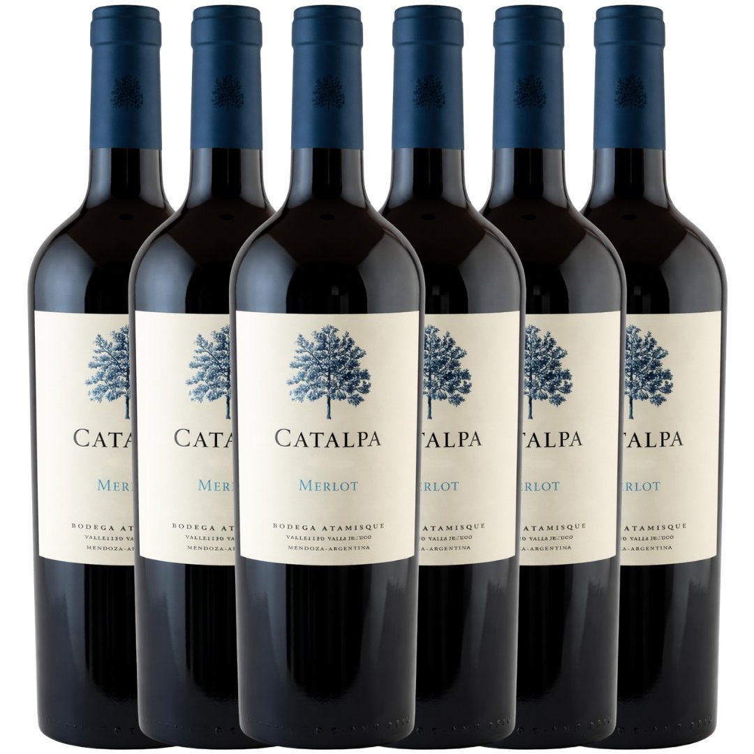 Vino Catalpa Merlot x6 unidades