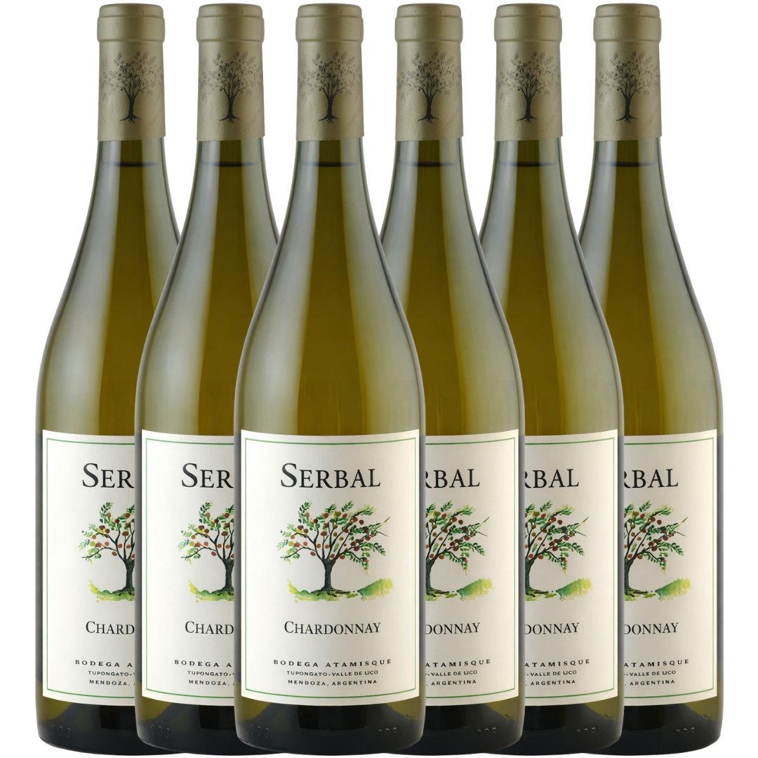 Vino Serbal Chardonnay x6 unidades