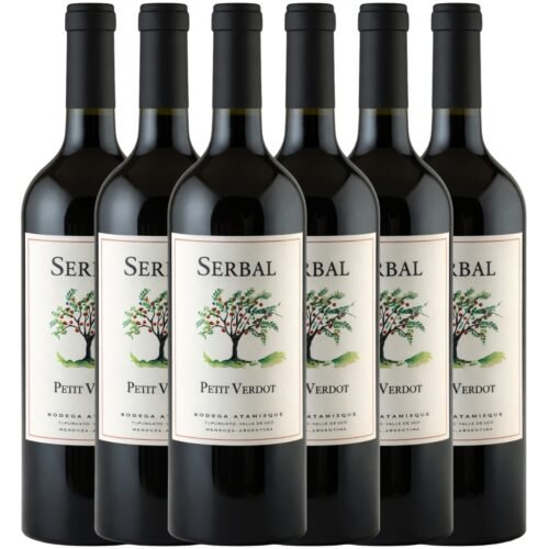 Vino Serbal Petit Verdot x6 unidades