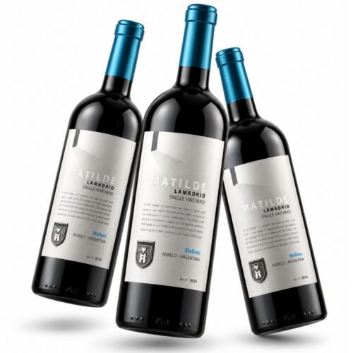 Caja x3 Vino Lamadrid Matilde Malbec 750ml | Ícono de Agrelo