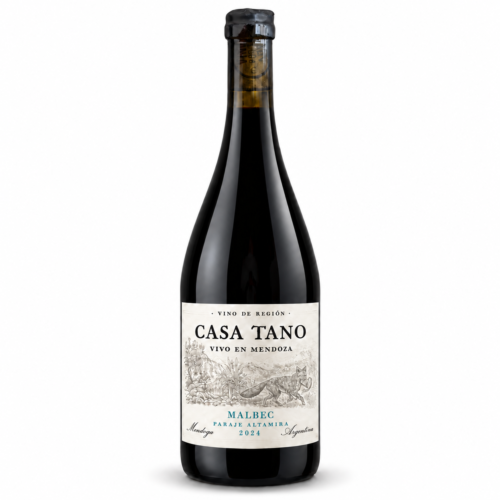 Vino Casa Tano Vivo en Mendoza Malbec Altamira 750ml