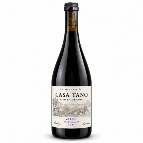 Vino Casa Tano Vivo en Mendoza Malbec Gualtallary 750ml