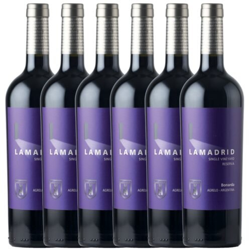 Vino Lamadrid Bonarda Reserva x 6 unidades