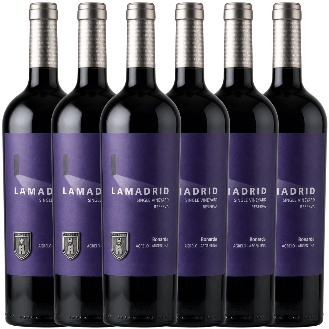 Vino Lamadrid Bonarda Reserva x6