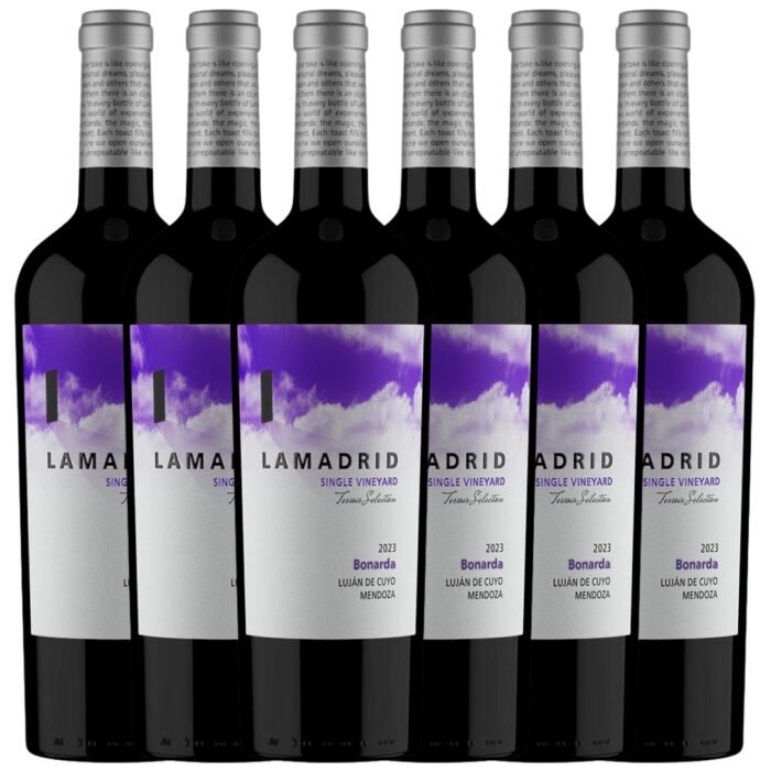 Vino Lamadrid Bonarda x6 unidades
