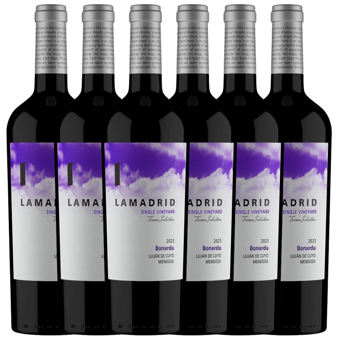 Vino Lamadrid Bonarda x6 unidades