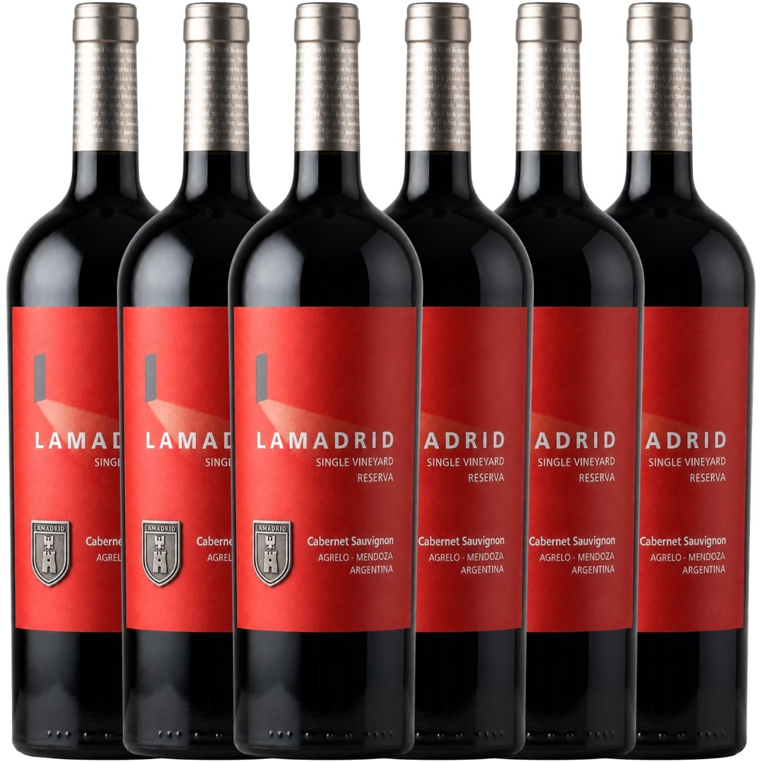 Vino Lamadrid Cabernet Sauvignon Reserva x 6 unidades