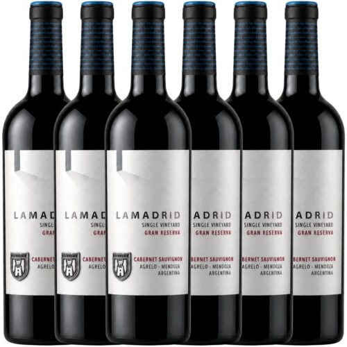 Vino Lamadrid Gran Reserva Cabernet Sauvignon 750ml x6 unidades