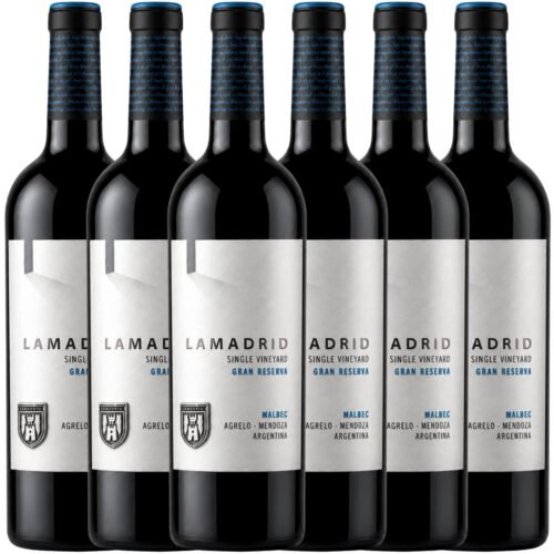 Vino Lamadrid Gran Reserva Malbec 750ml x6 unidades