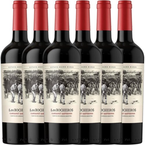 Vino Lamadrid Los Bocheros Cabernet Sauvignon 750ml x6 unidades