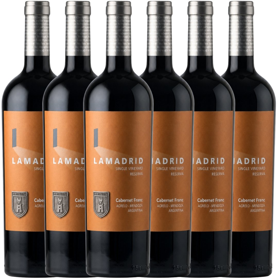 Vino Lamadrid Reserva Cabernet Franc x6