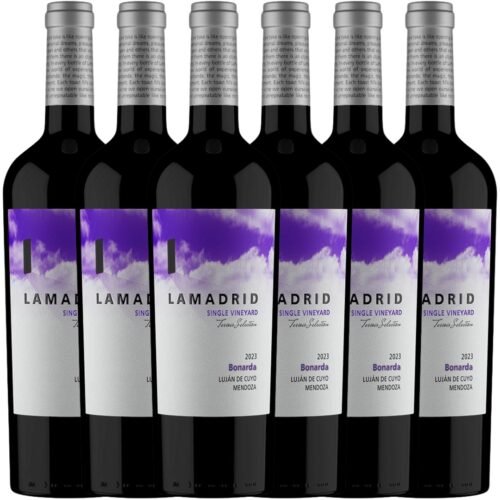 Vino Lamadrid Terroir Selection Bonarda 750ml x6 unidades