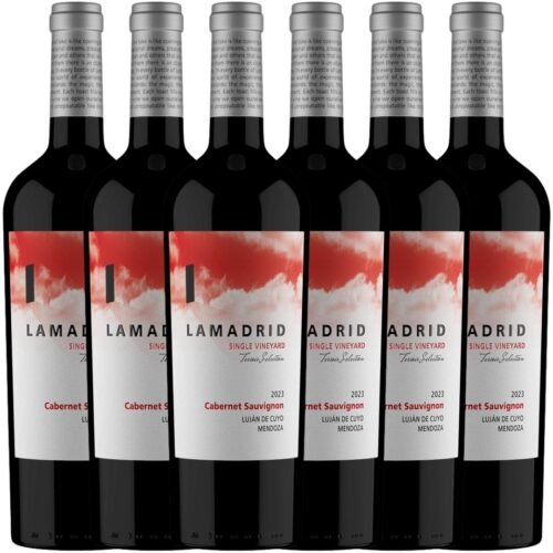 Vino Lamadrid Terroir Selection Cabernet Sauvignon 750ml x6 unidades