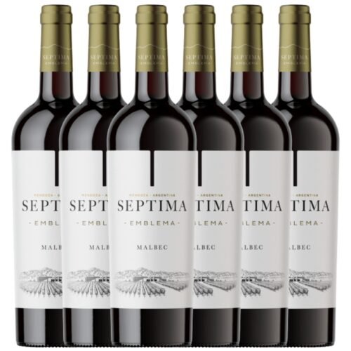 Vino Septima Emblema Malbec x6 unidades