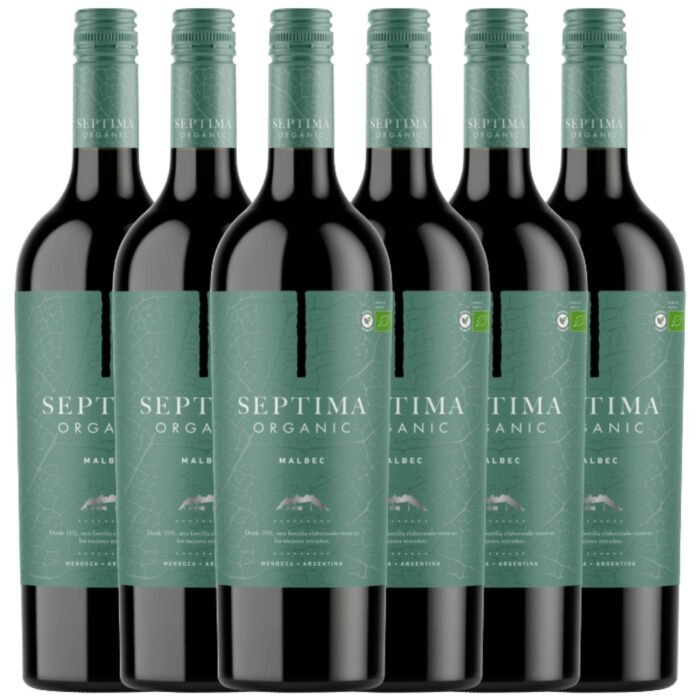 Vino Septima Emblema Orgánico Malbec x6 unidades